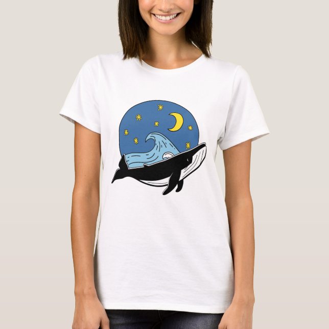 Celestial Whale T-Shirt (Front)