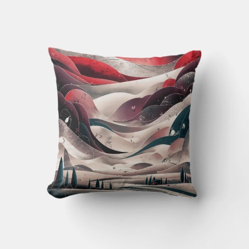 Celestial Whimsy Throw Pillow