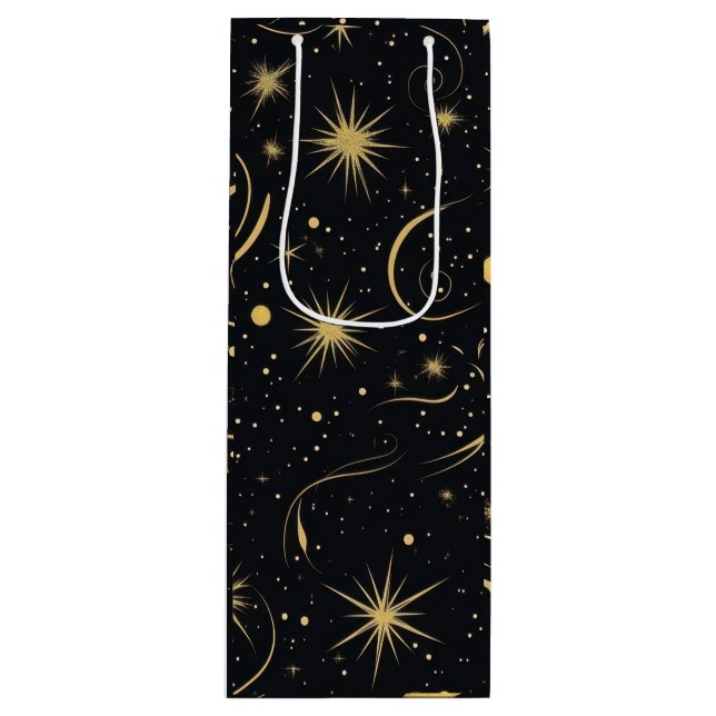Celestial Wine Gift Bag (Front)
