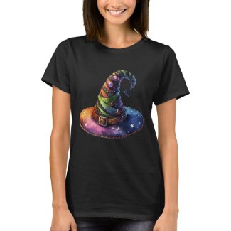 Celestial Witch Hats Halloween T-Shirt