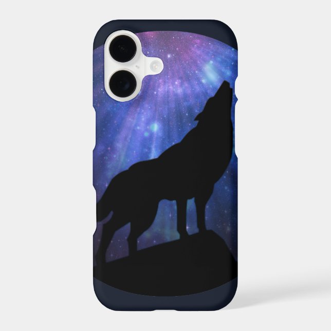 Celestial Wolf Iphone Case (Back)