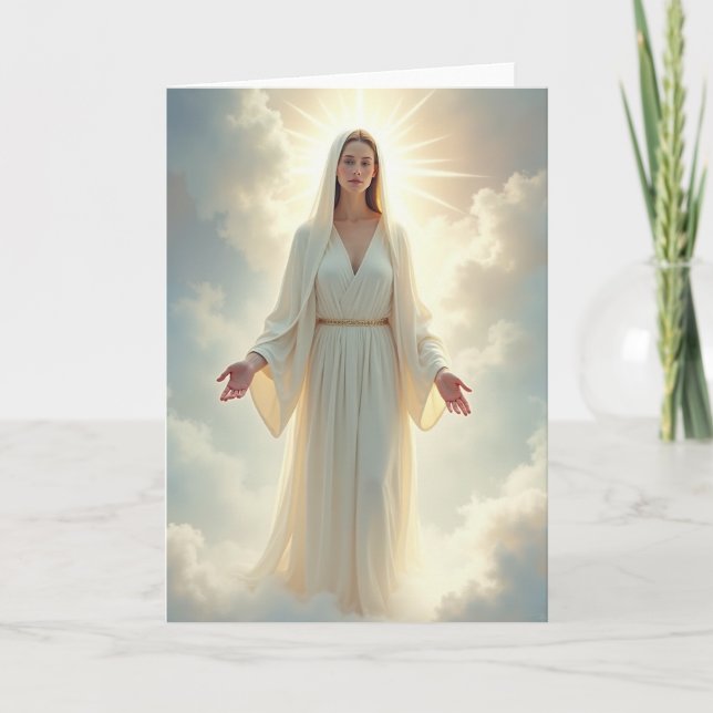Celestial Woman Blessing Card (Front)