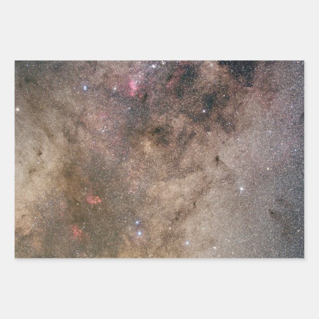 Celestial wrapping paper - 3 sheets, 1 design (Front)