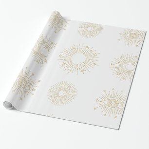 Celestial Wrapping Paper, Tarot Wrapping Paper