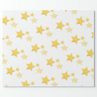 Cute Yellow Rubber Ducks Bubbles Baby Shower Wrapping Paper