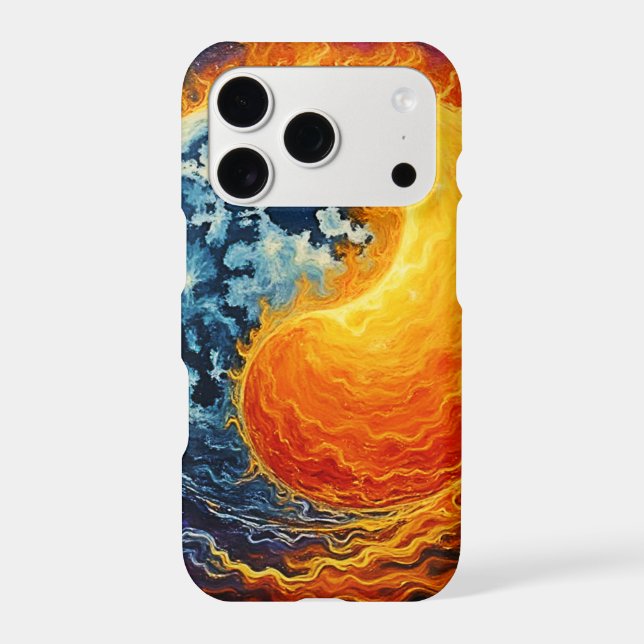 Celestial Yin Yang Art Iphone Case (Back)