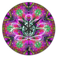 Celestial Zen Lotus Clock