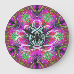 Celestial Zen Lotus Clock
