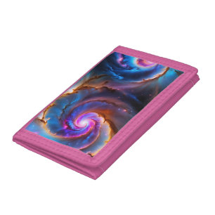 “Celestium” - Nebula and Galaxies Trifold Wallet