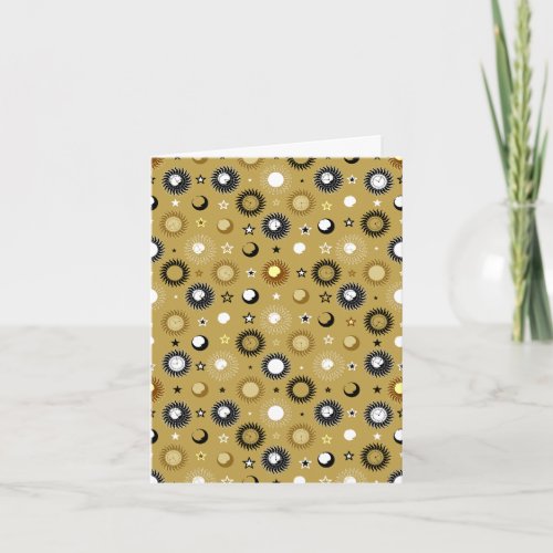 Celestrial Clockwork Card