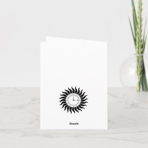 Celestrial Clockwork Card