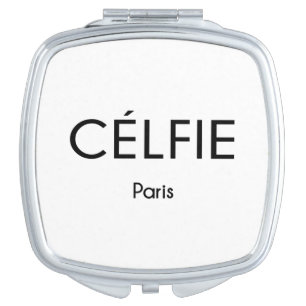 CELFIE Paris Compact Mirror