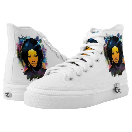 Celia Cruz High-Top Sneakers (Pair)