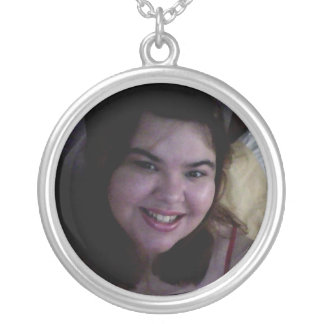 Celia Smiling Silver Plated Necklace
