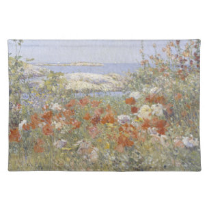 Celia Thaxter's Garden by Frederick Childe Hassam Cloth Placemat