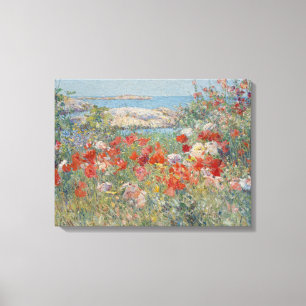 Celia Thaxter's Garden, Isles of Shoals, Maine Canvas Print