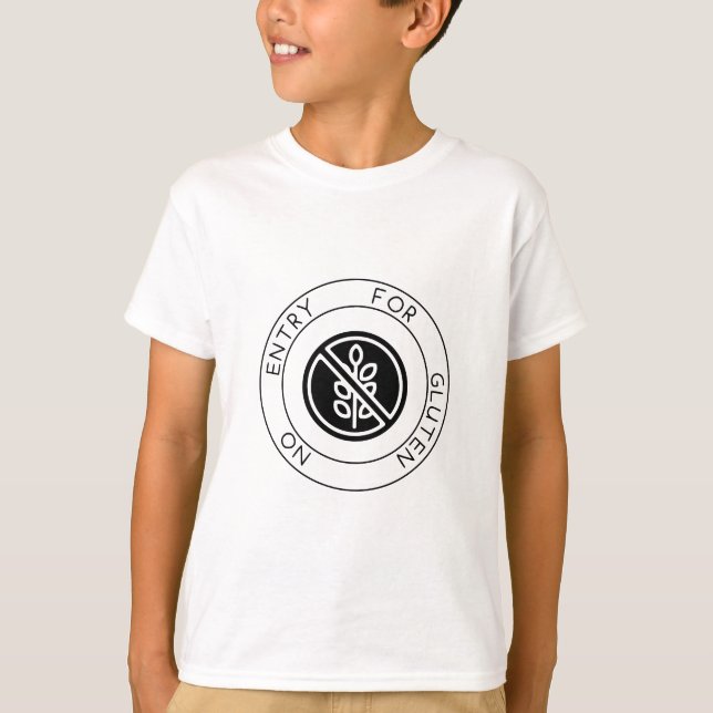 Celiac awareness T-shirt (Front)