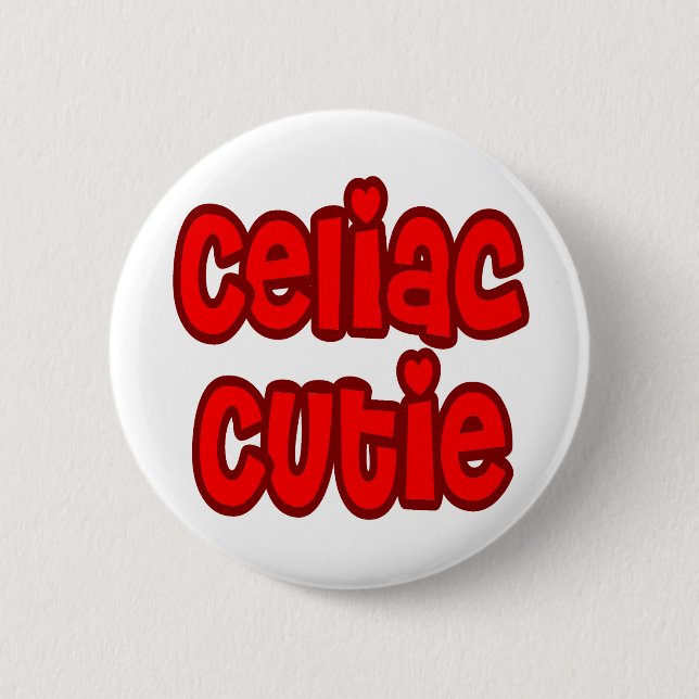 Celiac Cutie Button (Front)