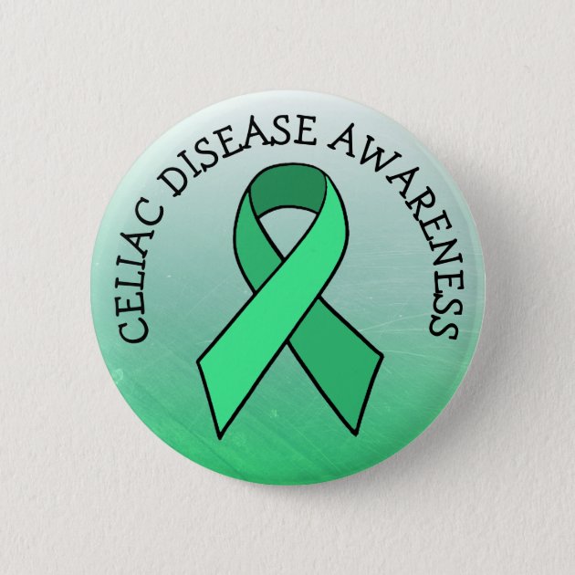 Light Green Sweatshirt TOOLOUD Celiac Disease Awareness Ribbon