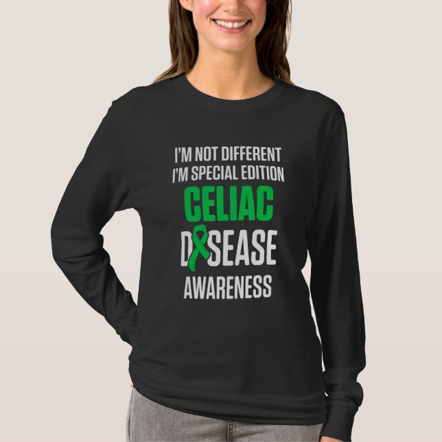 Celiac Disease Awareness Survivor Warrior  6 T-Shirt (Front)