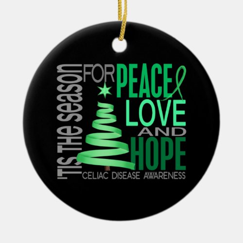 Celiac Disease Christmas 1 Ornaments