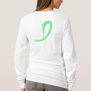 Celiac Disease Light Green Ribbon A4 T-Shirt