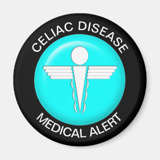 Celiac Disease Medical Alert Magnet