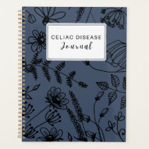 Celiac Disease Monthly Journal - Dark Gray