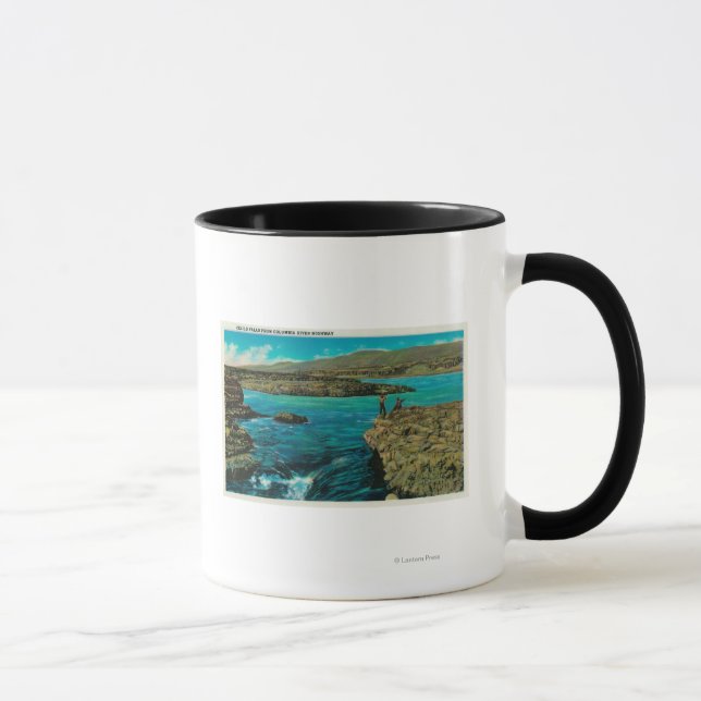 Celilo Falls on the Columbia River Mug (Right)
