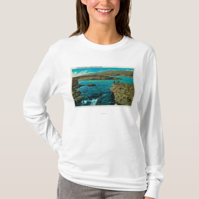 Celilo Falls on the Columbia River T-Shirt (Front)