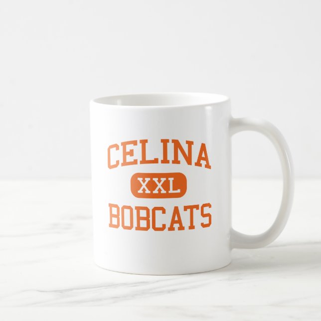 Celina - Bobcats - Junior - Celina Texas Coffee Mug (Right)