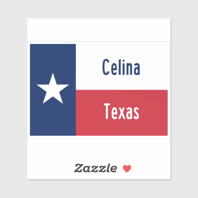 Celina Texas Sticker (Sheet)