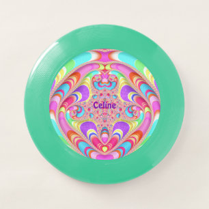 CELINE ~ 3D WHIRLYGIG ~ Fractal Design ~ Wham-O Frisbee