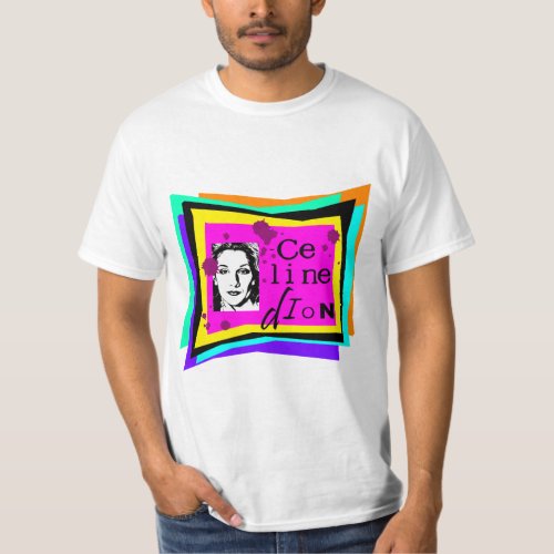 Celine Dion - pop art T-Shirt