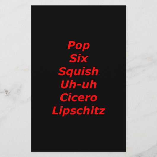 Cell Block Tango (Front)