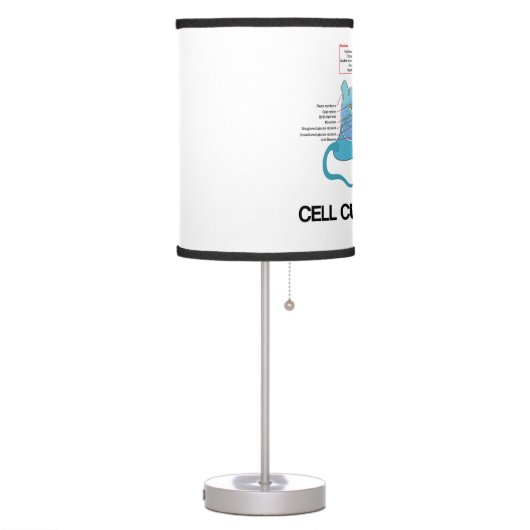 Cell Culture Inside Eukaryotic Cell Table Lamp (Left)