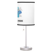 Cell Culture Inside Eukaryotic Cell Table Lamp (Right)