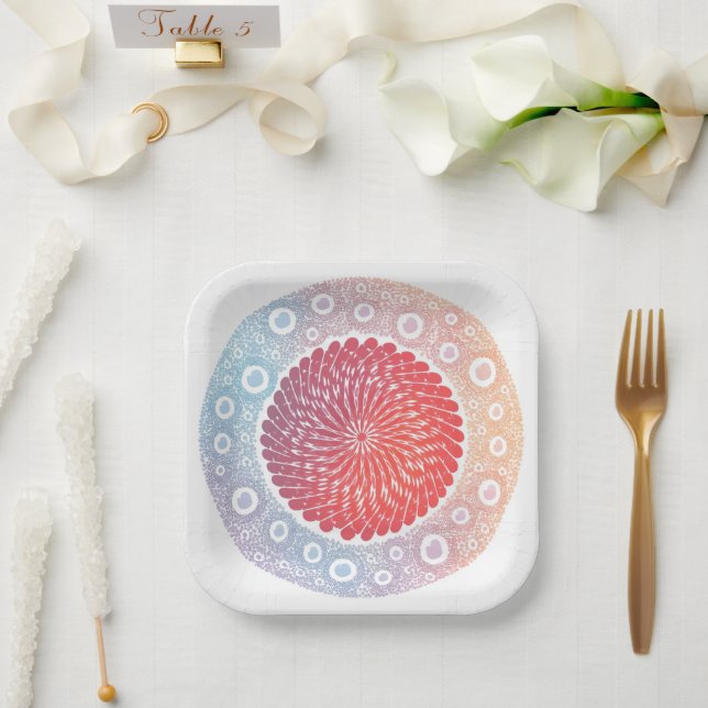 Cell-ebrating Lif Bone Marrow Transplant  Paper Plates (Wedding)