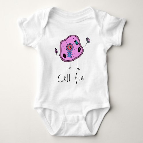 Cell Fie Baby Bodysuit