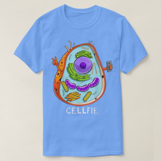 Cell Fie Biology Shirt Cellular Biology Science Te (Design Front)