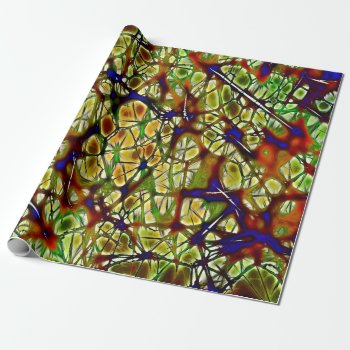 Cell Healthy Medical Neurons Wrapping Paper by Wonderful12345 at Zazzle