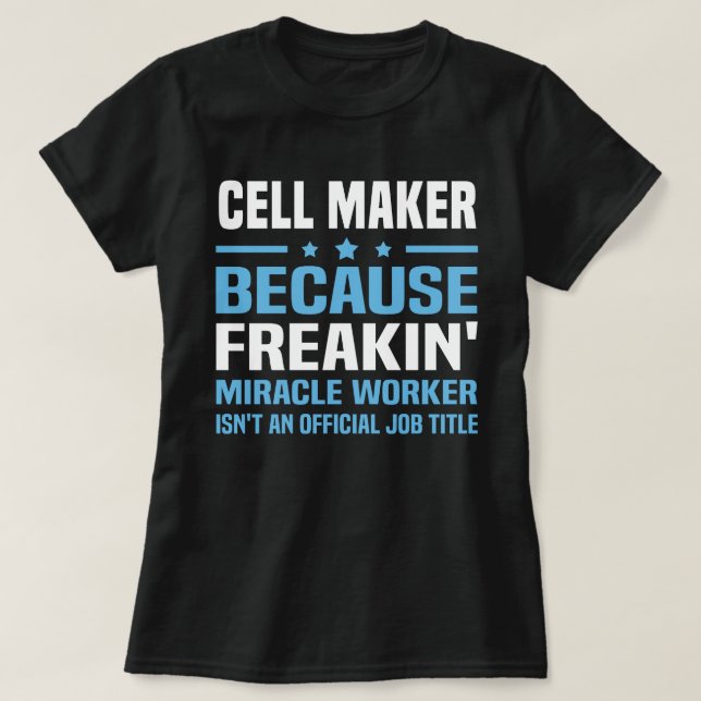 Cell Maker T-Shirt (Design Front)