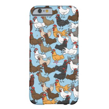 Cell Phone Case/cover - Blue Barely There Iphone 6 Case by ChickinBoots at Zazzle