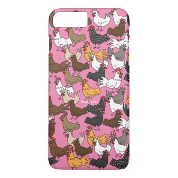 Cell Phone Case/cover - Pink Iphone 8 Plus/7 Plus Case by ChickinBoots at Zazzle