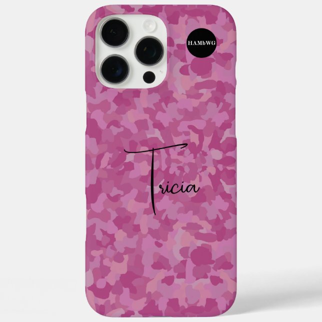 Cell Phone Case Pic Camouflage HAMbyWG (Back)