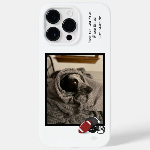 Cell Phone Case with Photo and ID HAMbWG