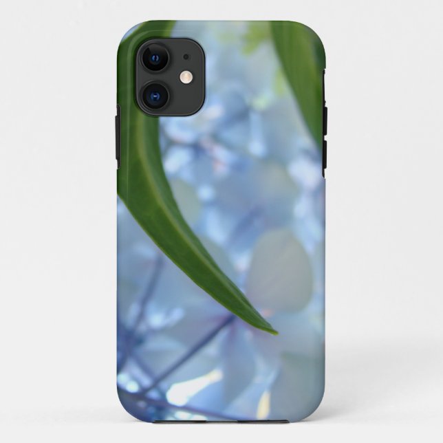Cell Phone covers Blue Hydrangea Flowers (Back)