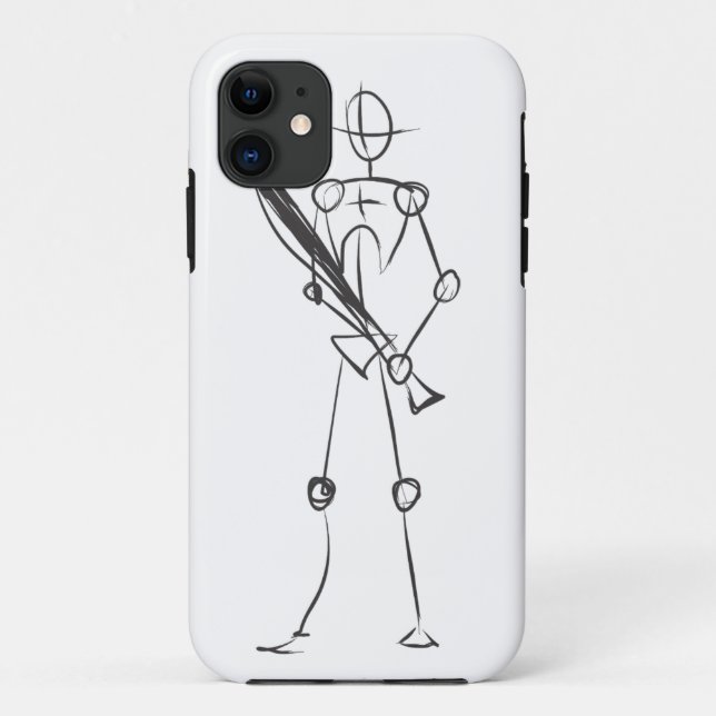 Cell phone drawing Case-Mate iPhone case (Back)