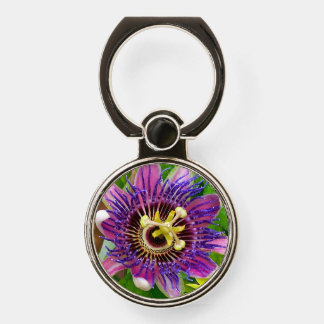 Cell Phone Holder/Grip Passion Flower Ring Stand