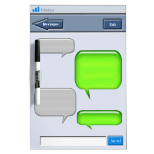 Cell Phone Text message Novelty Dry Erase Board